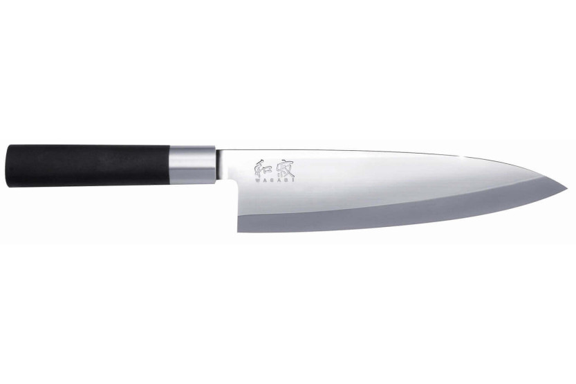 KAI Wasabi Svart Japansk Debakniv 21cm blad