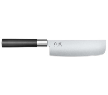 nakirikniv japonais KAI Wasabi Svart platt 16,5cm
