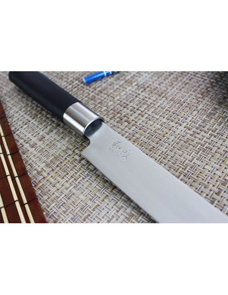 Japanisches Schinkenmesser KAI Wasabi Black Klinge 23cm