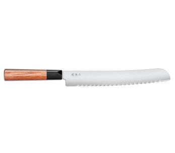 Kai Seki Magoroku Redwood japansk brödkniv 22,5cm