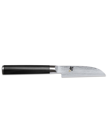 Kai Shun Classic Damascus vihannesveitsi 9cm korkealaatuisesta teräksestä valmistettu terä