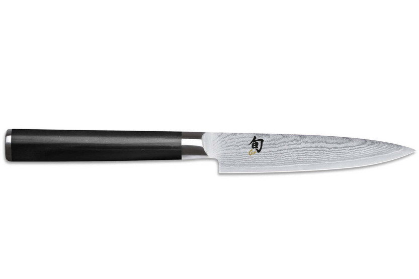 cuchillo universal Kai Shun Classic damasco con hoja de acero de primera calidad de 10 cm
