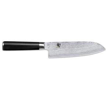 Kai Shun Classic Damascus santoku veitsi 18cm korkealaatuisesta teräksestä valmistettu terä
