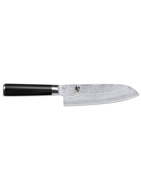 Kai Shun Classic damaskus santoku-kniv 18 cm med blad af højkvalitetsstål
