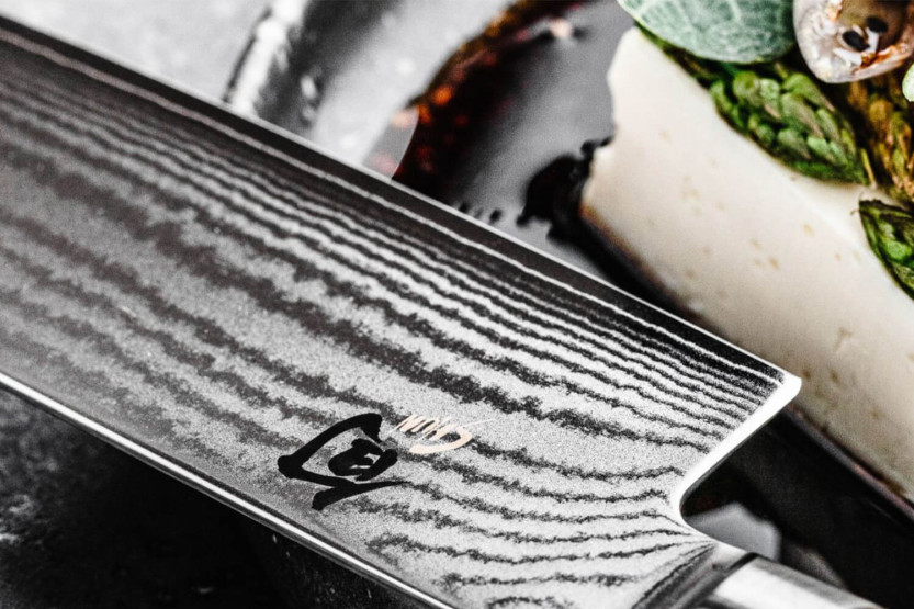 Set of 3 Kai Shun Damascus japanese knives