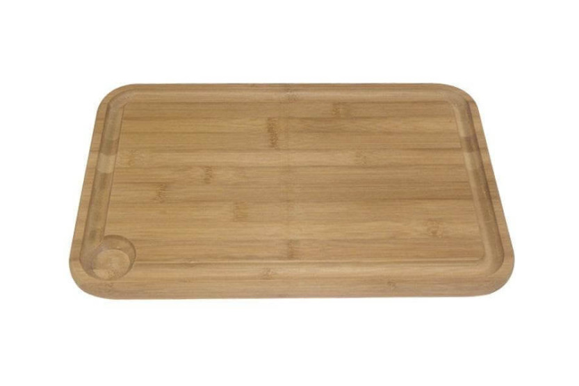 Berard bamboo cutting board 31 x 23cm with integrated gutter