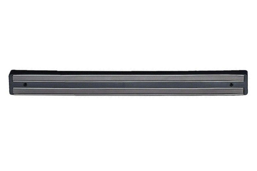 Barra magnética negra de 34 cm de longitud para cuchillos de cocina