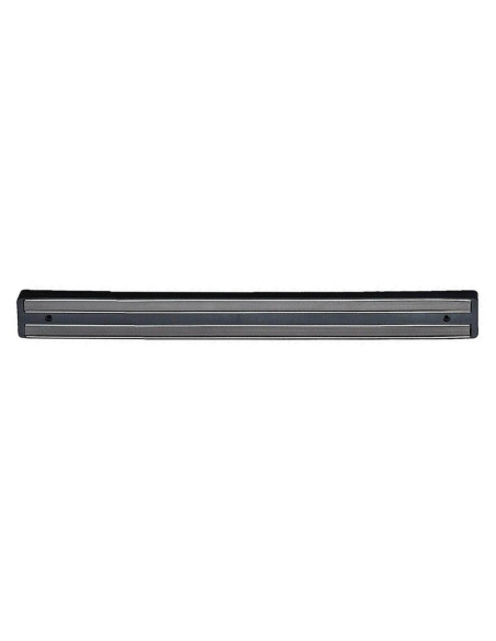 Barra imantada negra de 46 cm de longitud para cuchillos de cocina