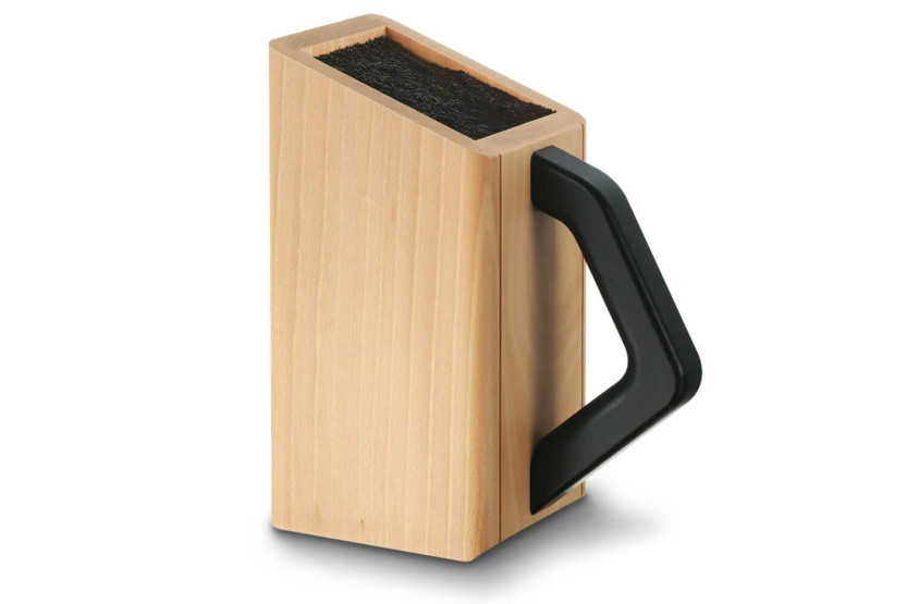 Victorinox universal empty knife block in wood for up to 6 knives