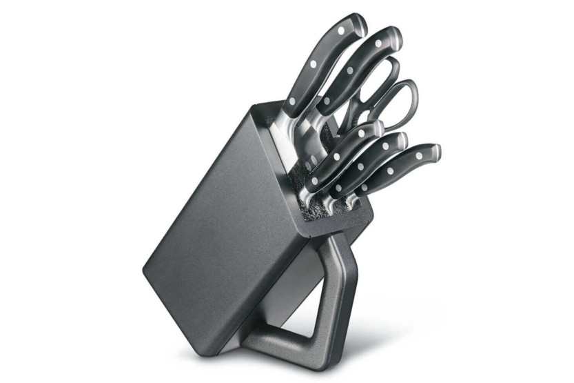 Bloco preto universal Victorinox 1 a 6 facas