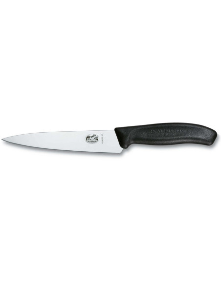 Victorinox SwissClassic vleesmes 15cm zwart handvat
