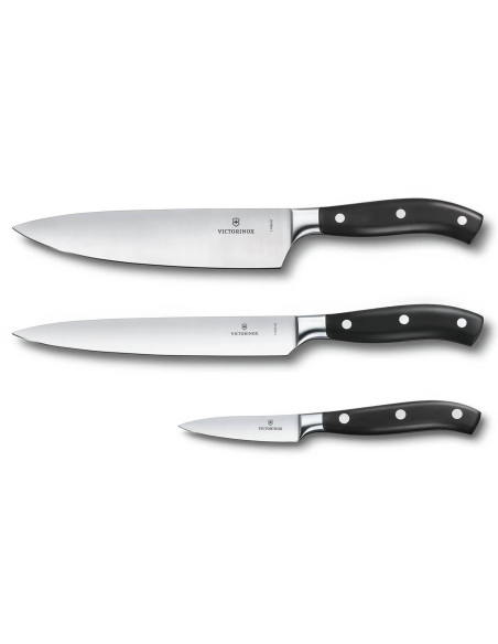 3 Victorinox Grand Maître taottu keittiöveitsen sarja