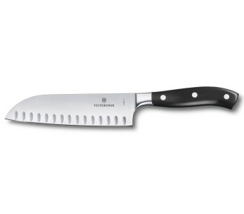 Victorinox Grand Maître Cuchillo santoku con borde granton 17cm