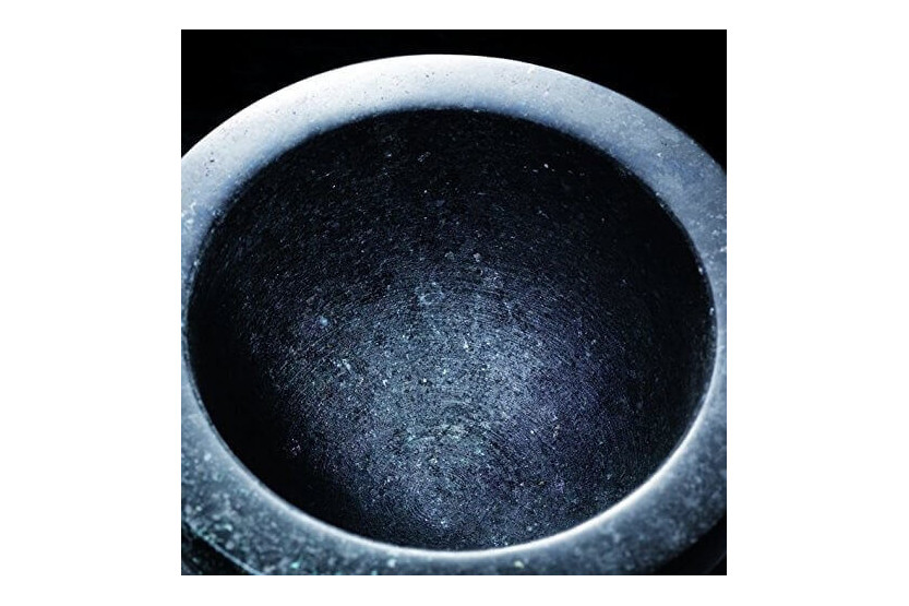 Cole & Mason mortar and pestle in elegant black granite - Diameter 14cm