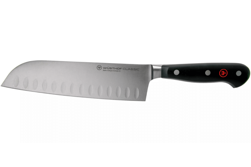 17 cm Wüsthof Classic smidd santoku-kniv