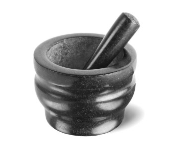Almofariz e pilão em granito Cole & Mason 18 cm