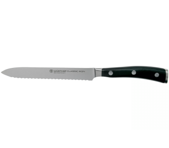 Cuchillo forjado para salchichas Wüsthof Classic Ikon 14cm