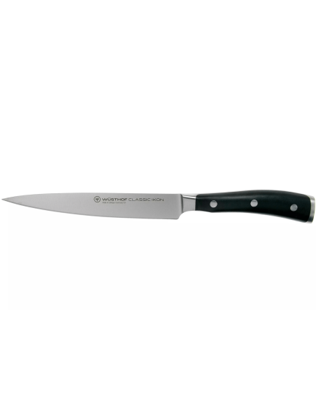 Cuchillo para filetear forjado Wüsthof Classic Ikon 16cm Cuchillo para filetear