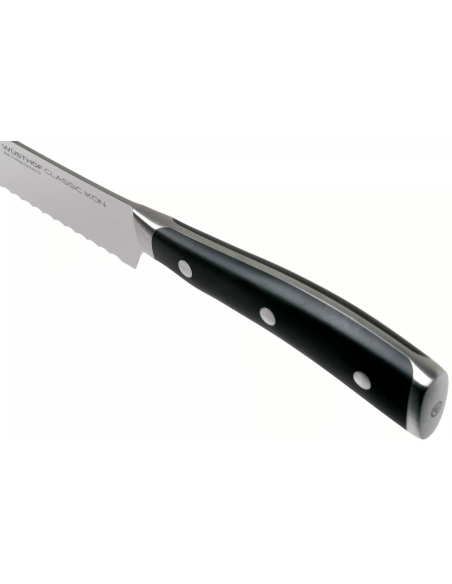 Coltello da pane forgiato Wüsthof Classic Ikon 20 cm