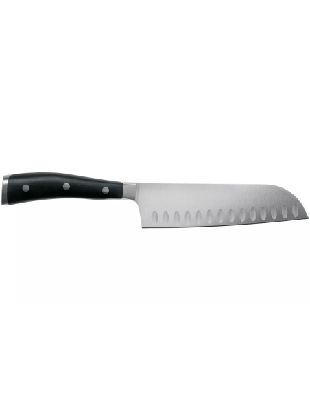 Wüsthof Classic Ikon gesmeed santoku mes 17cm met granton lemmet