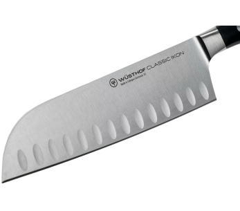 Wüsthof Classic Ikon smidd santoku-kniv 17 cm med granton-eggblad 2