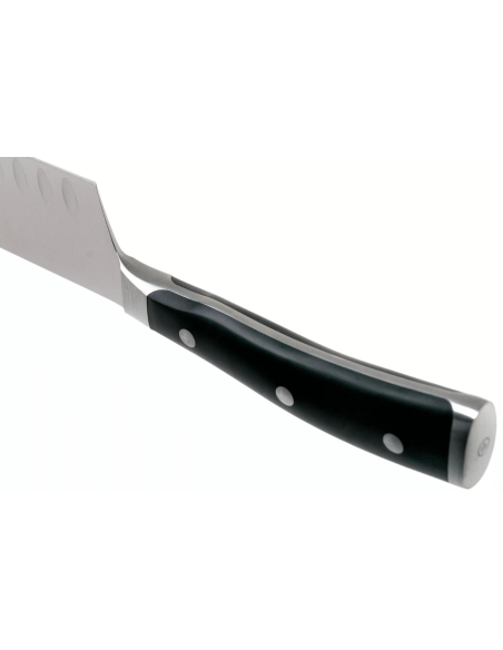 Wüsthof Classic Ikon smedet santoku-kniv 17 cm med granton-kantblad
