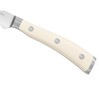 Wüsthof Classic Ikon White smidd pølsekniv med 14 cm takket blad 2