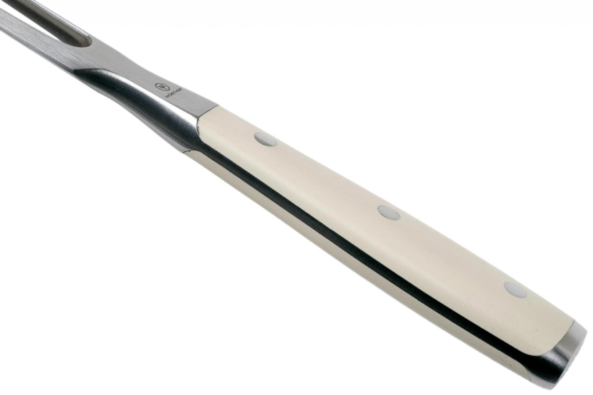 Wüsthof Classic Ikon White smidd köttgaffel 16cm