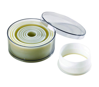 Sarja 9 tavallista pyöreää ammattikäyttöön tarkoitettua ammattikäyttöön tarkoitettua polylasileikkuria.