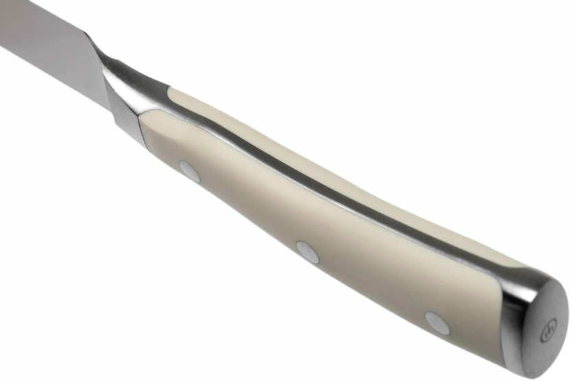 Wüsthof Classic Ikon Blanco forjado 20cm Cuchillo rebanador