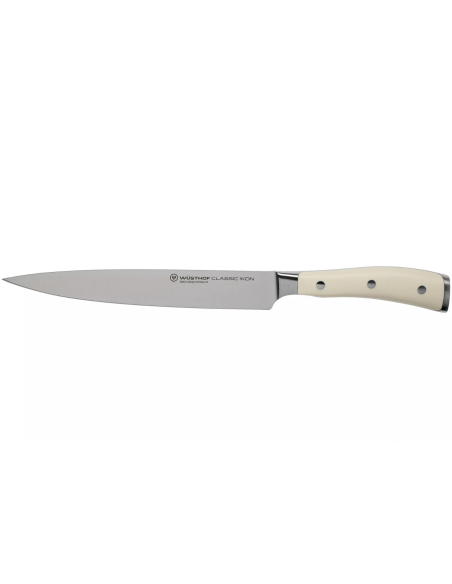 Wüsthof Classic Ikon White smedet Slicing kniv kniv 20cm