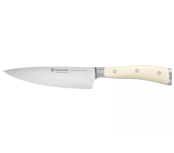 Wüsthof Classic Ikon hvit smidd kokkekniv 16 cm