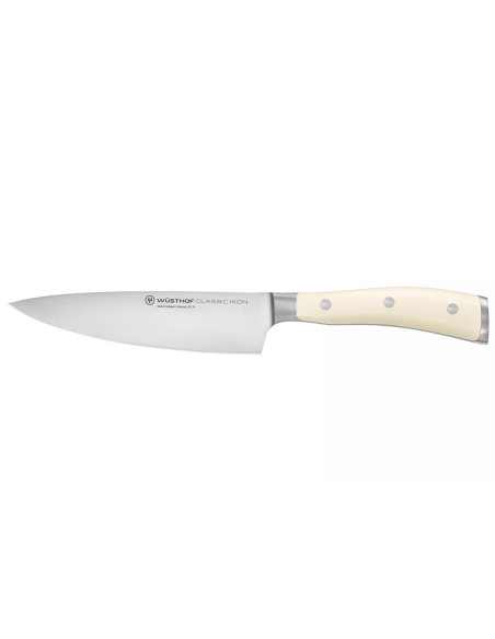 Wüsthof Classic Ikon Kochmesser weiß geschmiedet 16cm