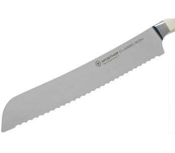 Faca de pão forjada branca Wüsthof Classic Ikon 20cm 2