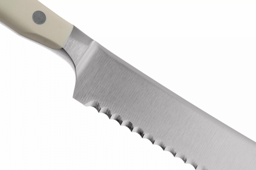 Faca de pão forjada branca Wüsthof Classic Ikon 20cm
