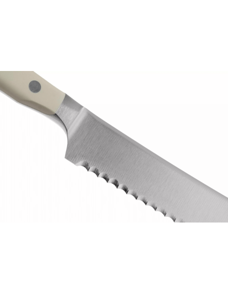 Faca de pão forjada branca Wüsthof Classic Ikon 20cm