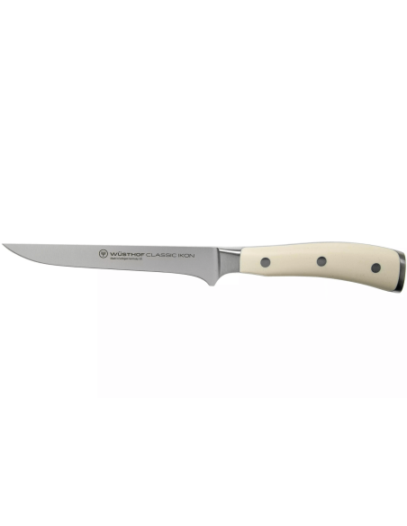 Wüsthof Classic Ikon valkoinen taottu luuveitsi 14cm