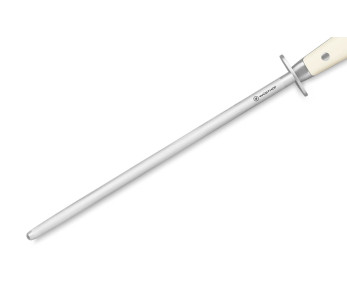 Wüsthof Classic Ikon hvitt slipestål med standard korn 26 cm 2