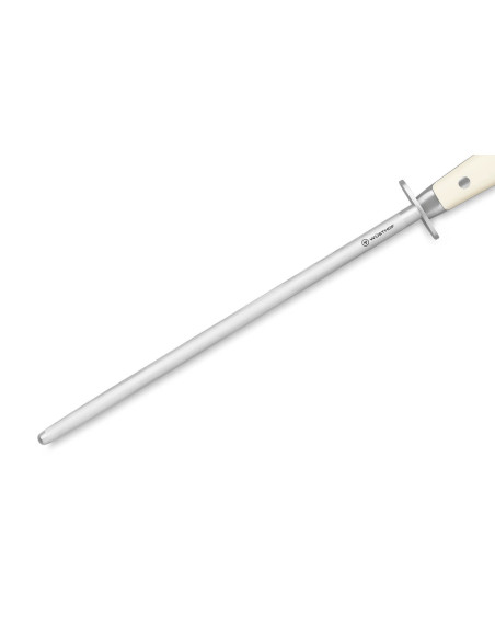 Acciaino Wüsthof Classic Ikon bianco a grana standard da 26 cm
