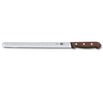 Victorinox kinkku-/lohiveitsi - 30 cm, Granton-terä - vaahterakahvainen kahva