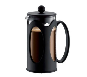 Bodum Kenya kahvinkeitin ruostumattomasta teräksestä valmistetulla suodattimella - 0.35L 3 kuppia