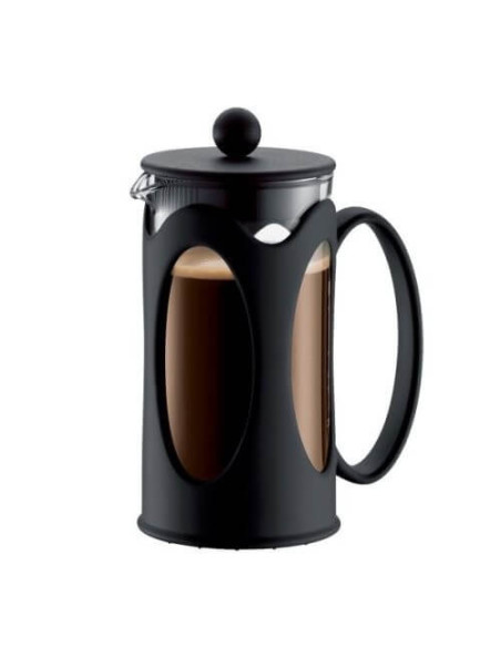 Bodum Kenya Kaffeemaschine mit Kolben und Edelstahlfilter - 0.35L 3 Tassen