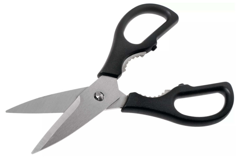 Tesoura de cozinha triangular de aço inoxidável Wüsthof 21cm