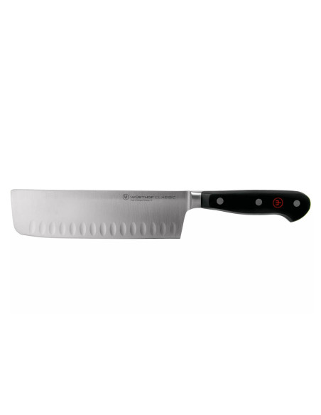 nakiri messer Wusthof Classic geschmiedet mit Kullen17cm