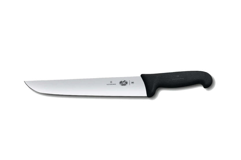 Victorinox slagterkniv 5.5203.16 16cm blad sort fibrox håndtag