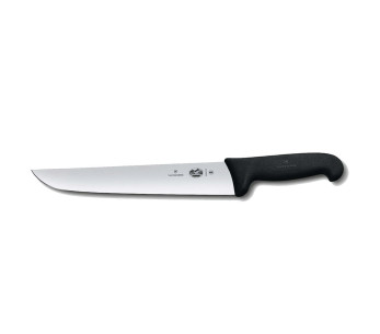 Victorinox Cuchillo Carnicero 5.5203.18 18cm hoja mango fibrox negro