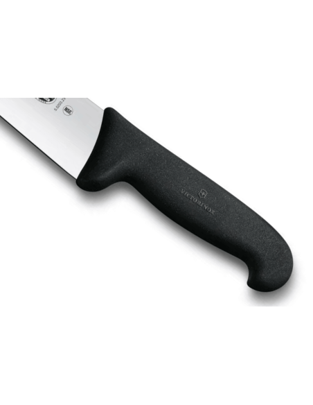 Victorinox Coltello da macellaio 5.5203.23 lama da 23 cm manico in fibrox nero