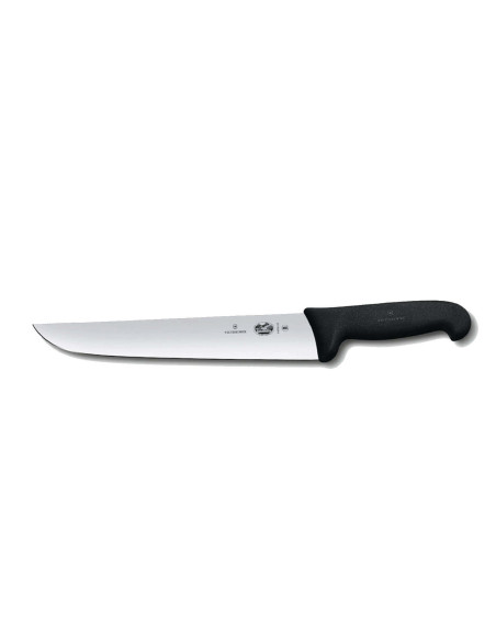 Victorinox Slagersmes 5.5203.23 23cm lemmet zwart fibrox handvat