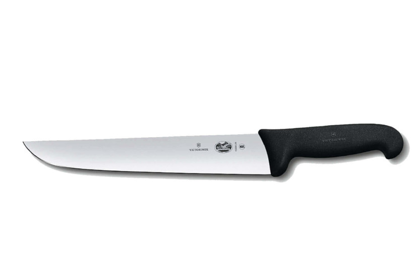 Victorinox Cuchillo Carnicero 5.5203.26 26cm hoja mango fibrox negro