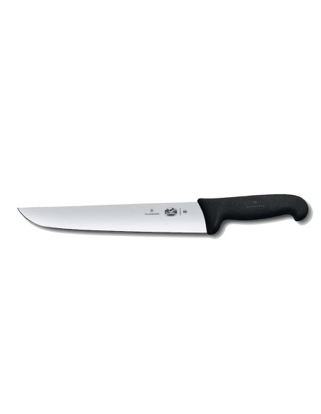 Victorinox Coltello da macellaio 5.5203.26 lama da 26 cm manico in fibrox nero
